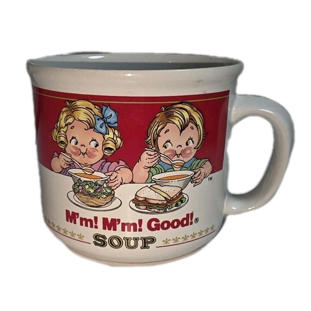 Vtg 1989/1993 Campbell Soup Mug Ceramic " M'm! M'm! Good Westwood‎ International